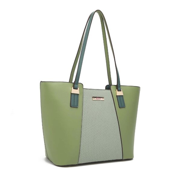 Nikky Bessie 3-Piece Shopper Bag Set NK12313 Soft Green - Picture 2 of 12